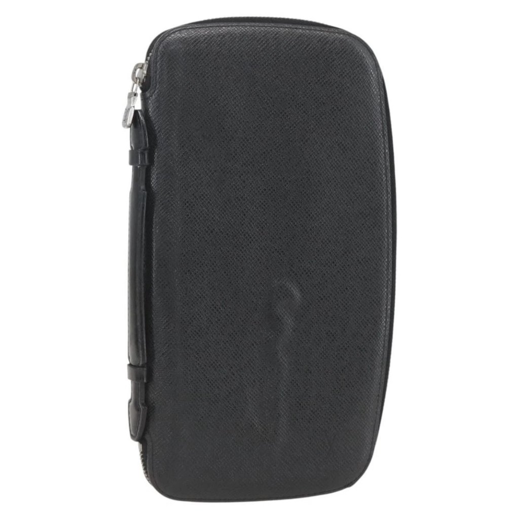 Louis Vuitton Taiga Organizer Atoll Travel Case Ardoise M30652 Lv Auth Bs31738